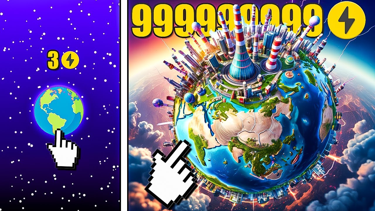 Когда вы создаете 999999999 Вт энергии, нажимая кнопку