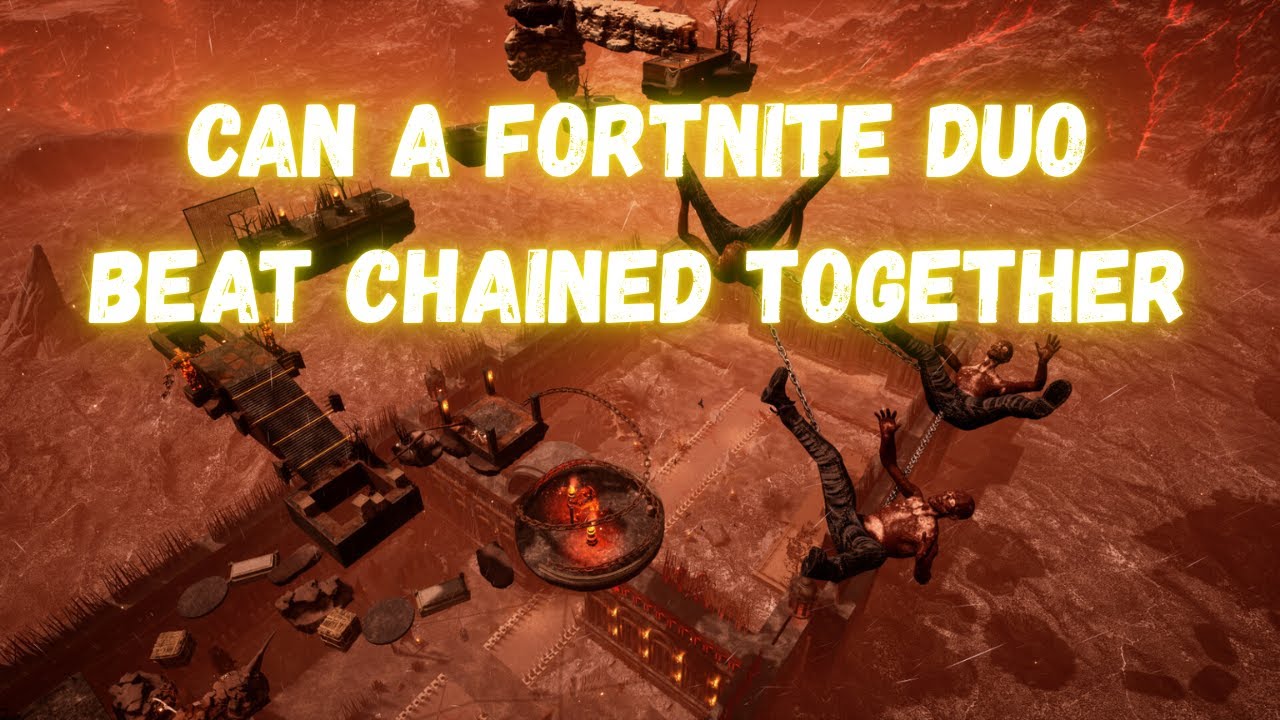 CAN A FORTNITE DUO BEAT CHAINED TOGETHER