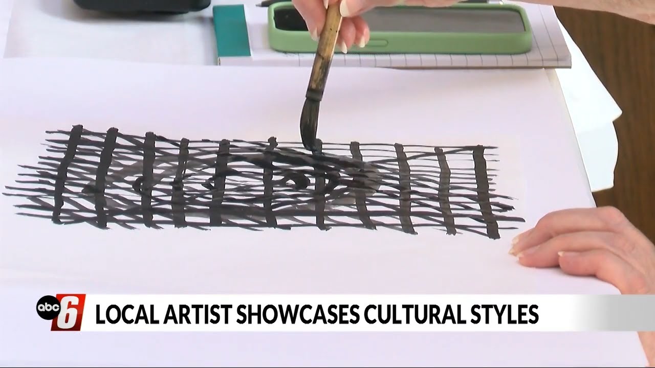 Local artist showcases cultural styles
