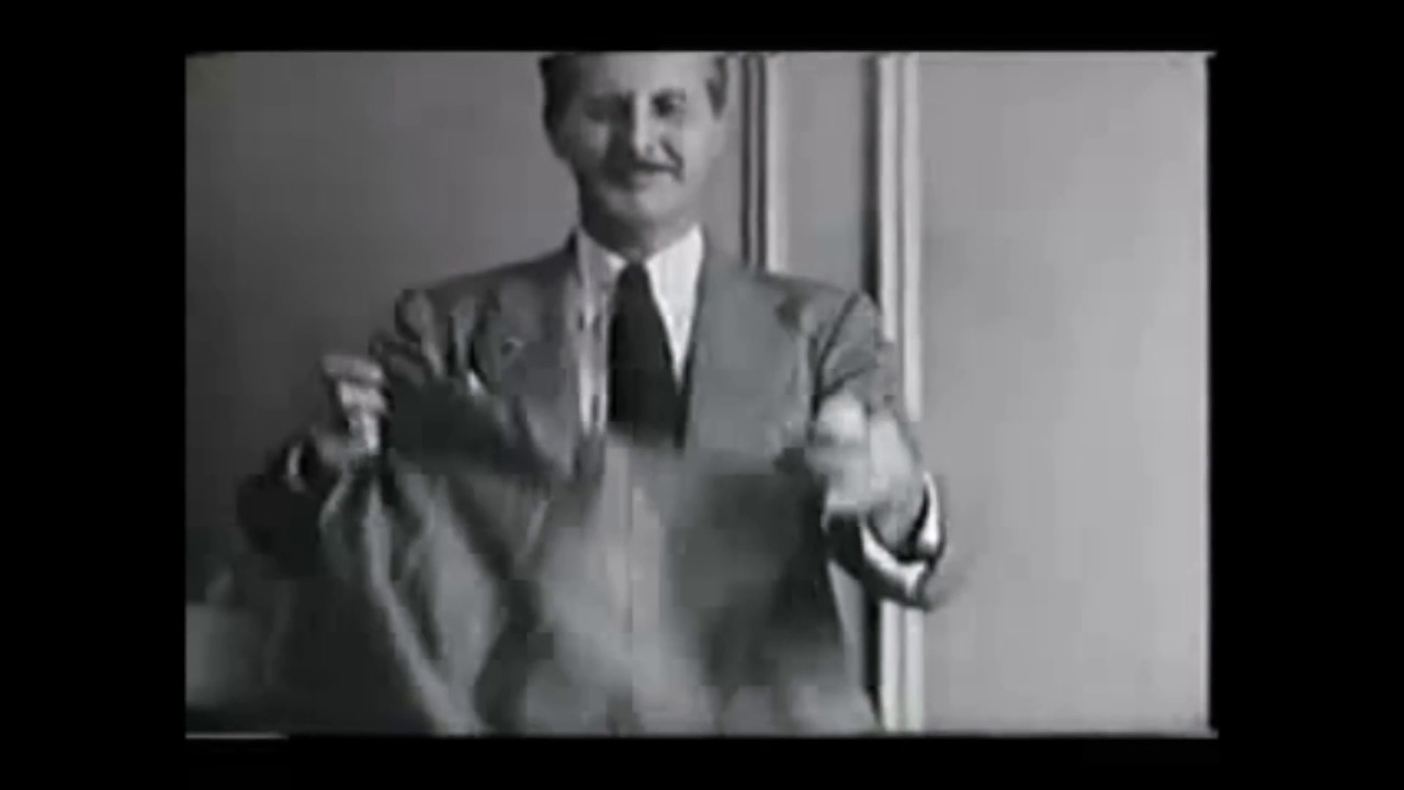 Dai Vernon performing Magic. Old footage and Clips of Dai Vernon