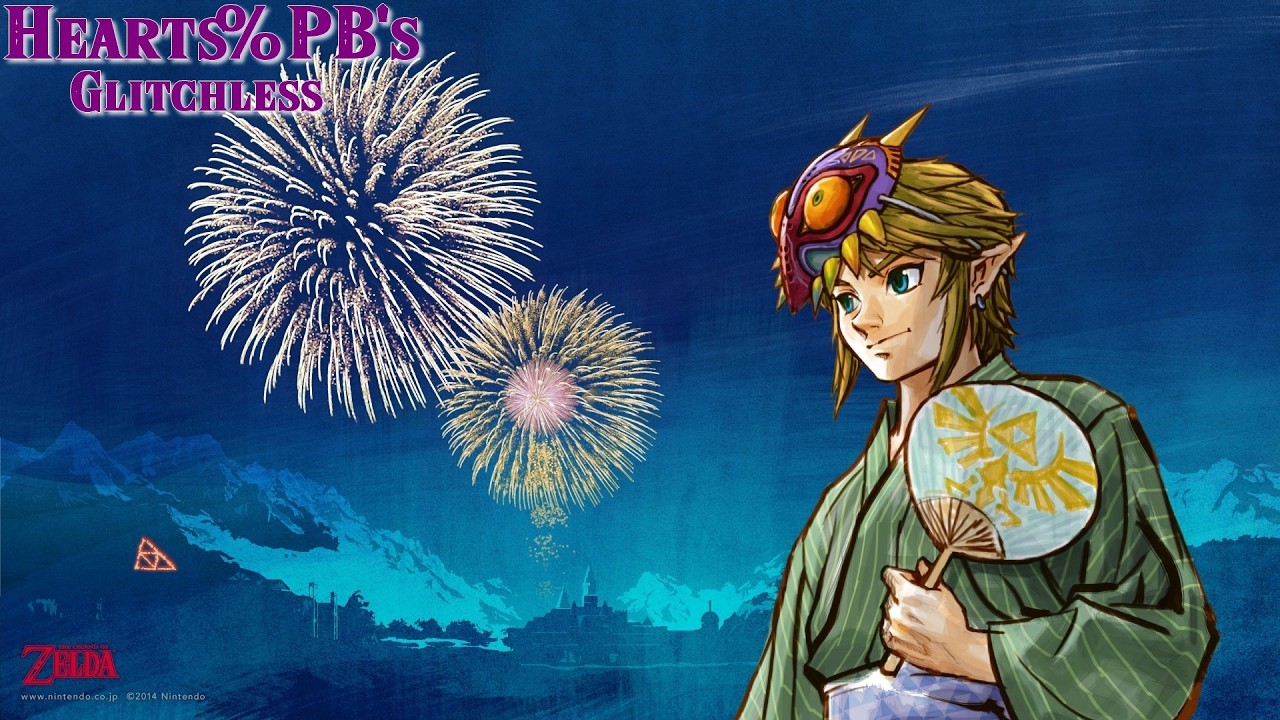 [WORLD RECORD] Zelda MM 9 Hearts Glitchless Speedrun (PB: 1:22:07)