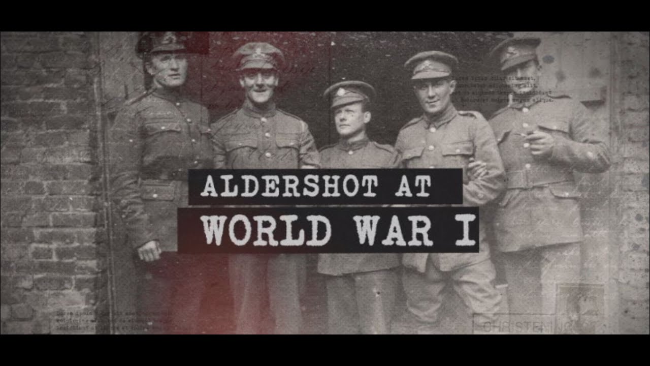 WAR TOWN - Aldershot at WW1