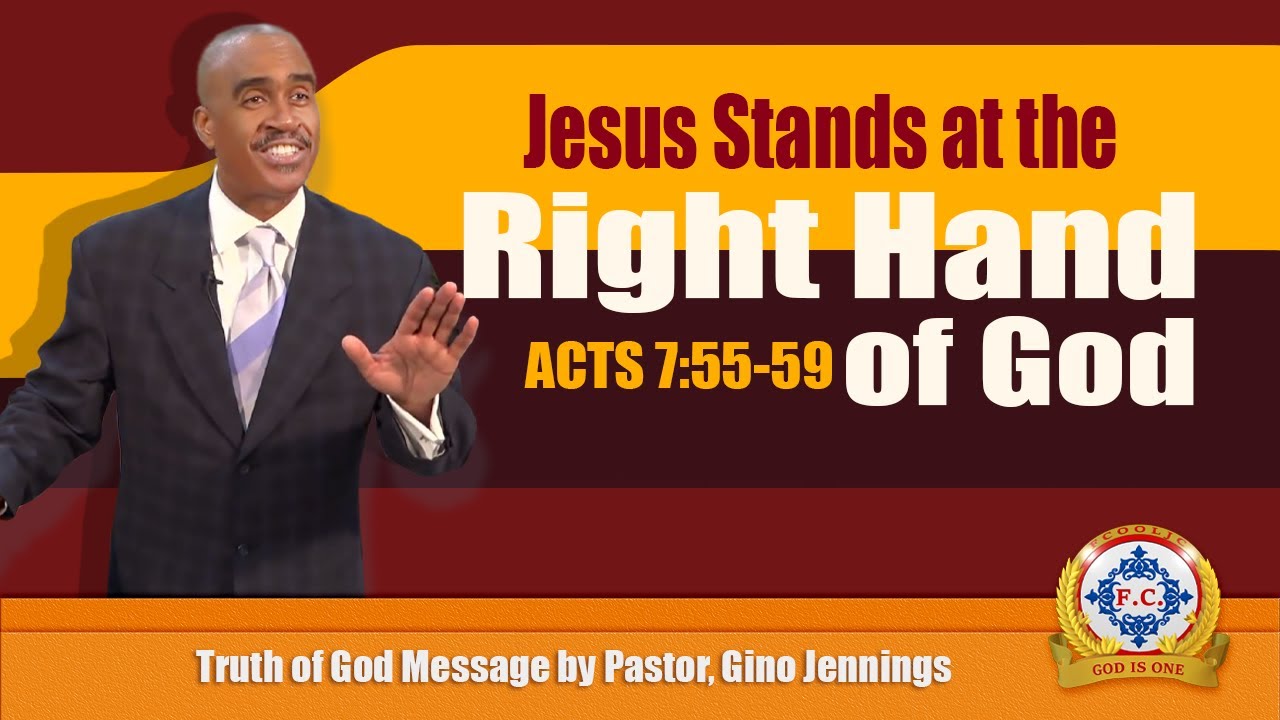 Jesus Stands at the Right Hand of God Acts 