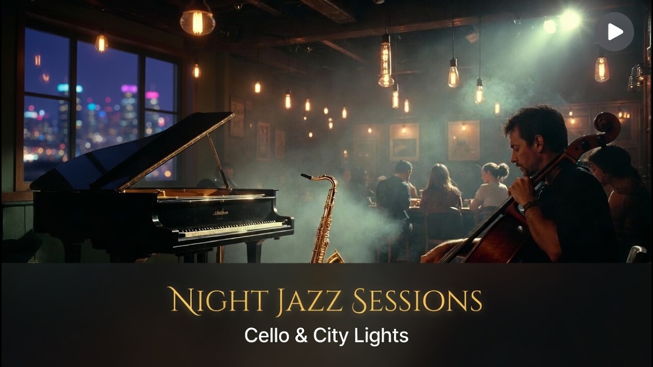 Late Night Jazz + Relaxing + Study