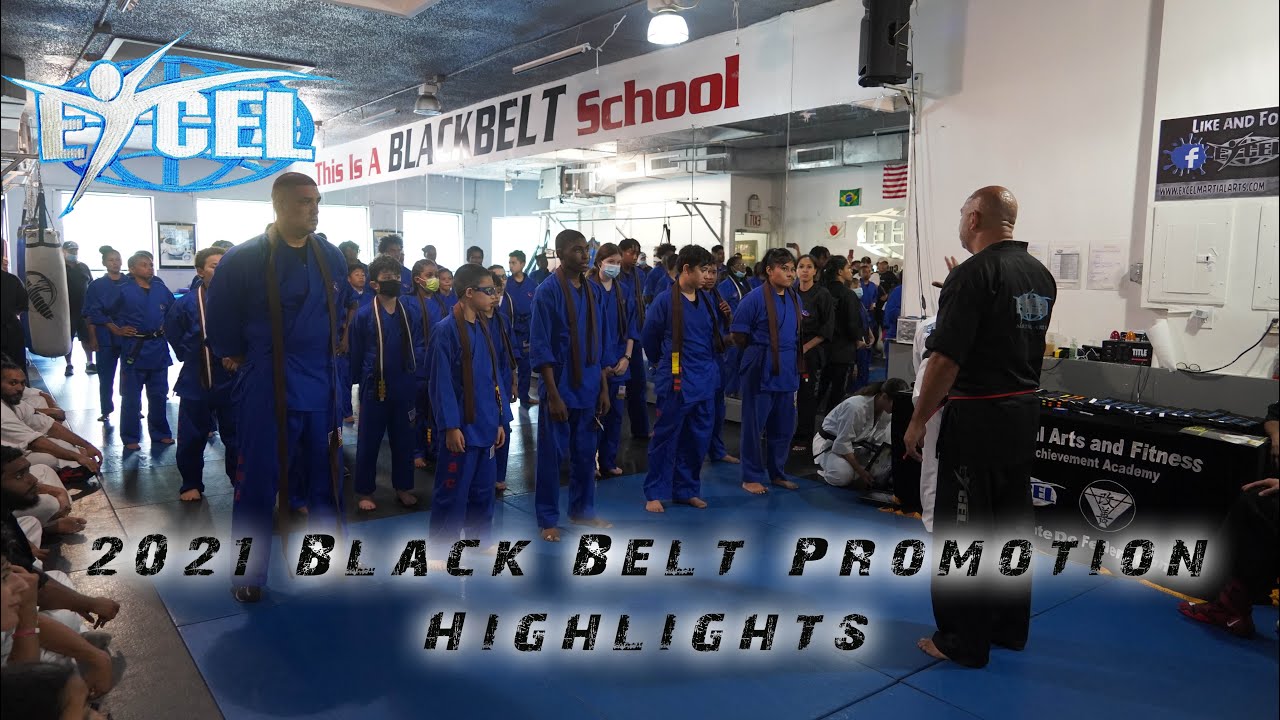 Excel Martial Arts 2021 Black Belt Promotion Highlights