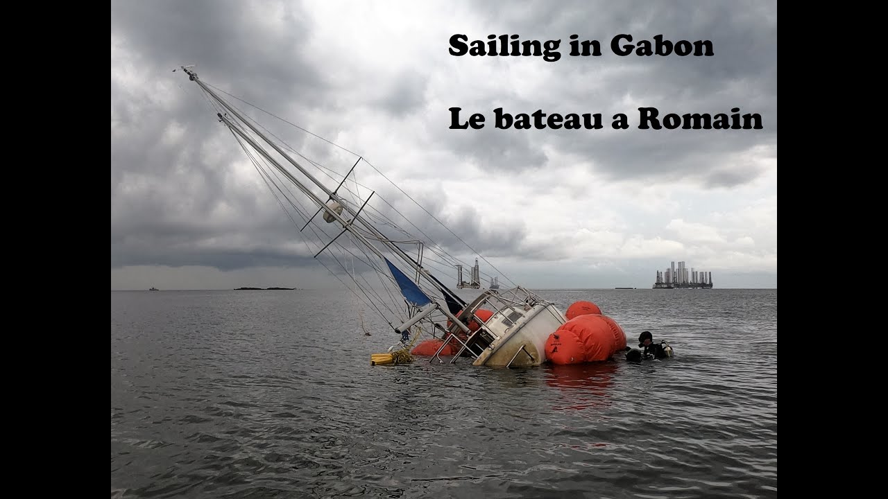 Gabon 🇬🇦 Port-Gentil, le bateau a Romain 😟