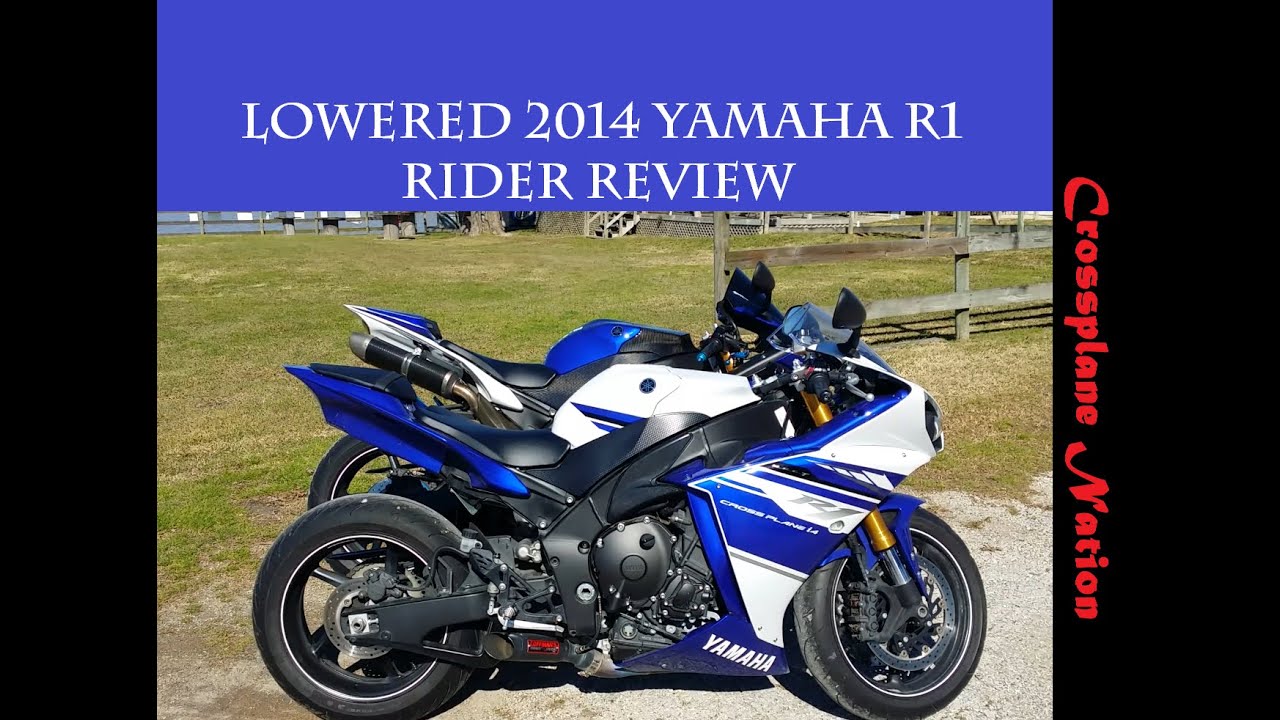 Lowered 2014 Yamaha YZF-R1 Rider Review - Vortex Lowering Link LL684