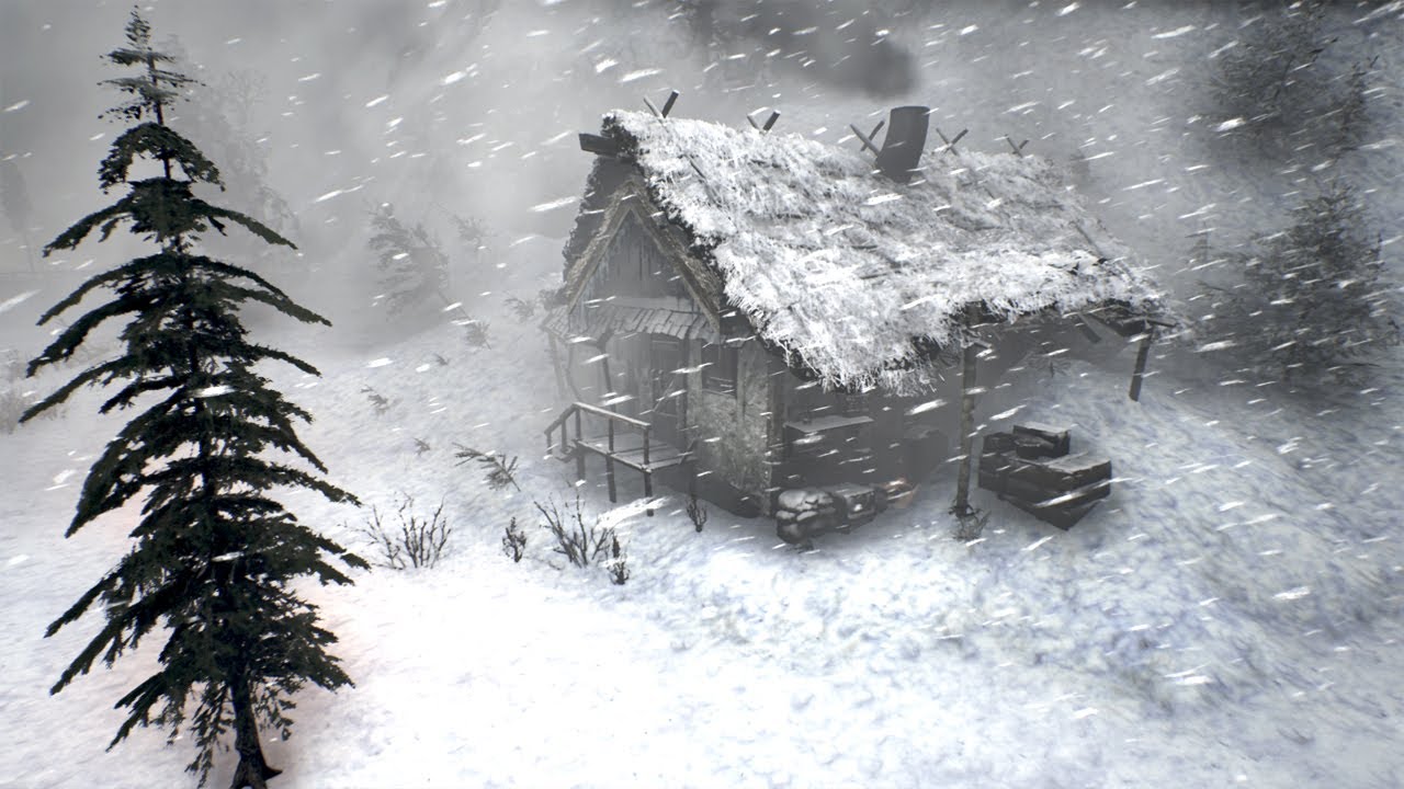 The ULTIMATE FREEZING BLIZZARD Sounds for Sleeping - Blowing Snow & Cold Wind 2025
