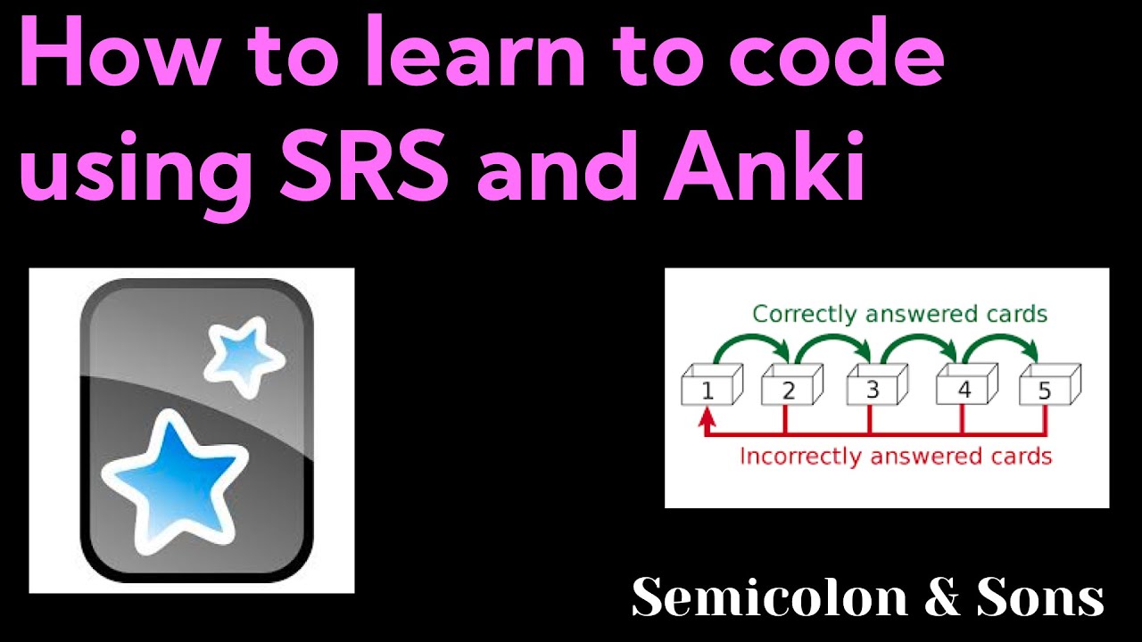 How to Learn to Code I: Use SRS and Anki