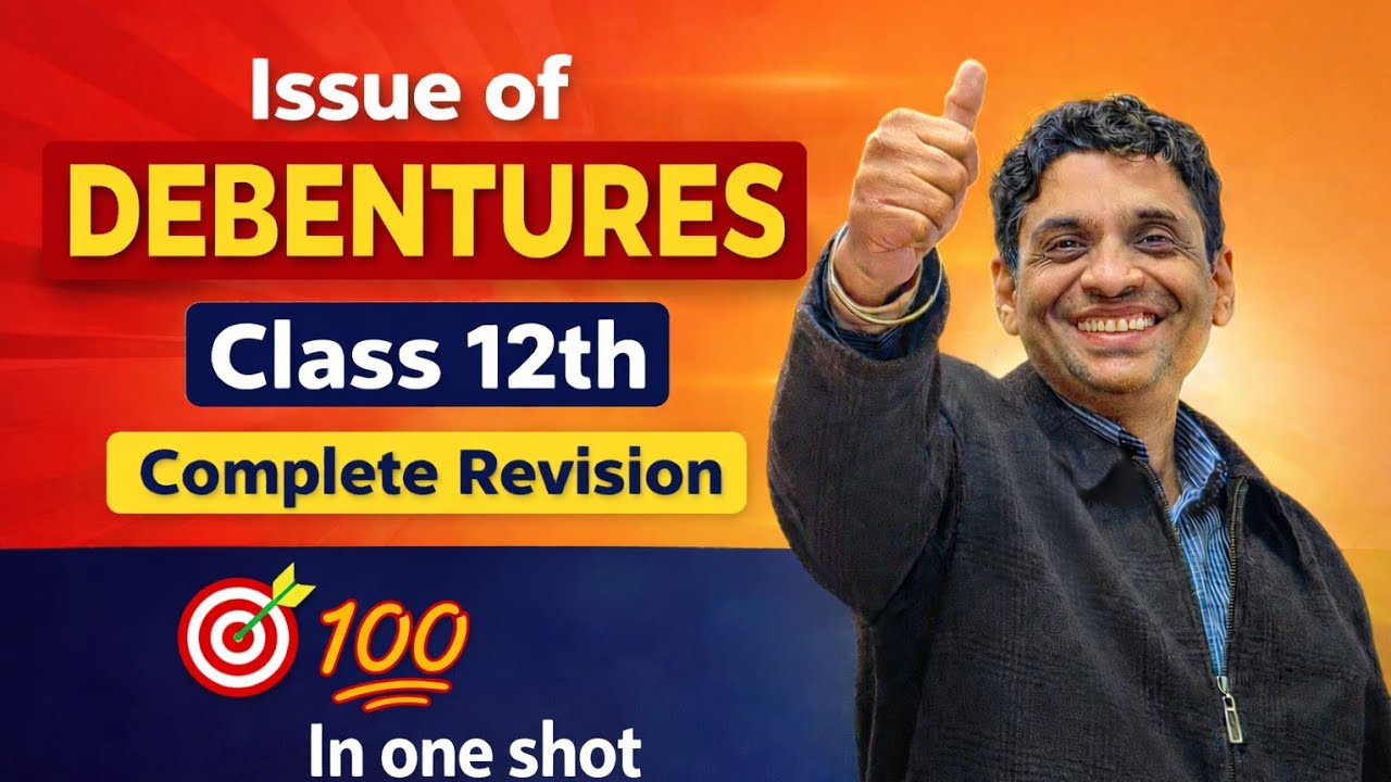 🔥 Issue of Debentures | Complete Revision in One Shot | Marks Assured 💯 | Smart Tutorials !! Viral v
