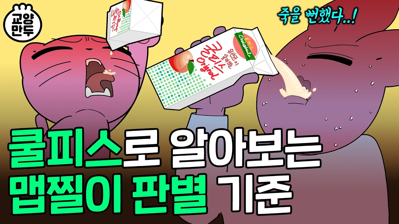 한국인이 매운 음식을 상대하는 방법｜쿨피스로 알아보는 맵찔이 판단 기준