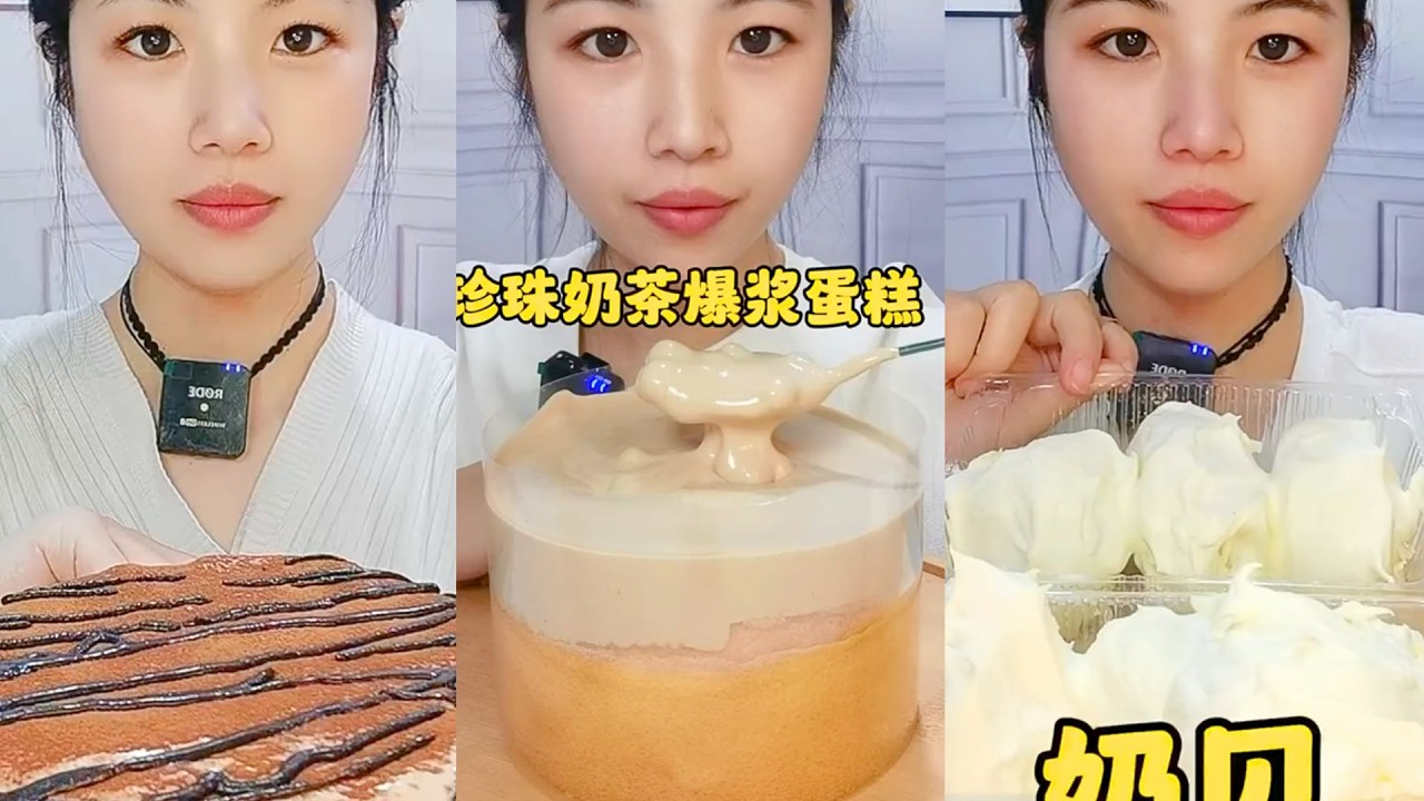 Homemade Cake and Brownie Eating Show | Calm Dessert Mukbang #65