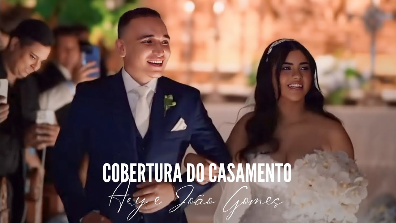 Casamento do cantor João Gomes e Ary Mirelle - Parte 1