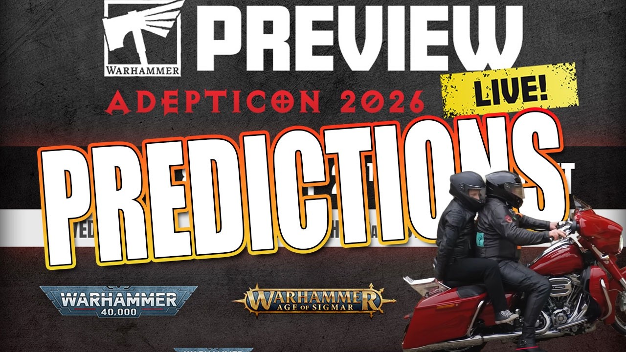 Adepticon 2026 Warhammer Preview Announced! GET YOUR PREDICTIONS IN