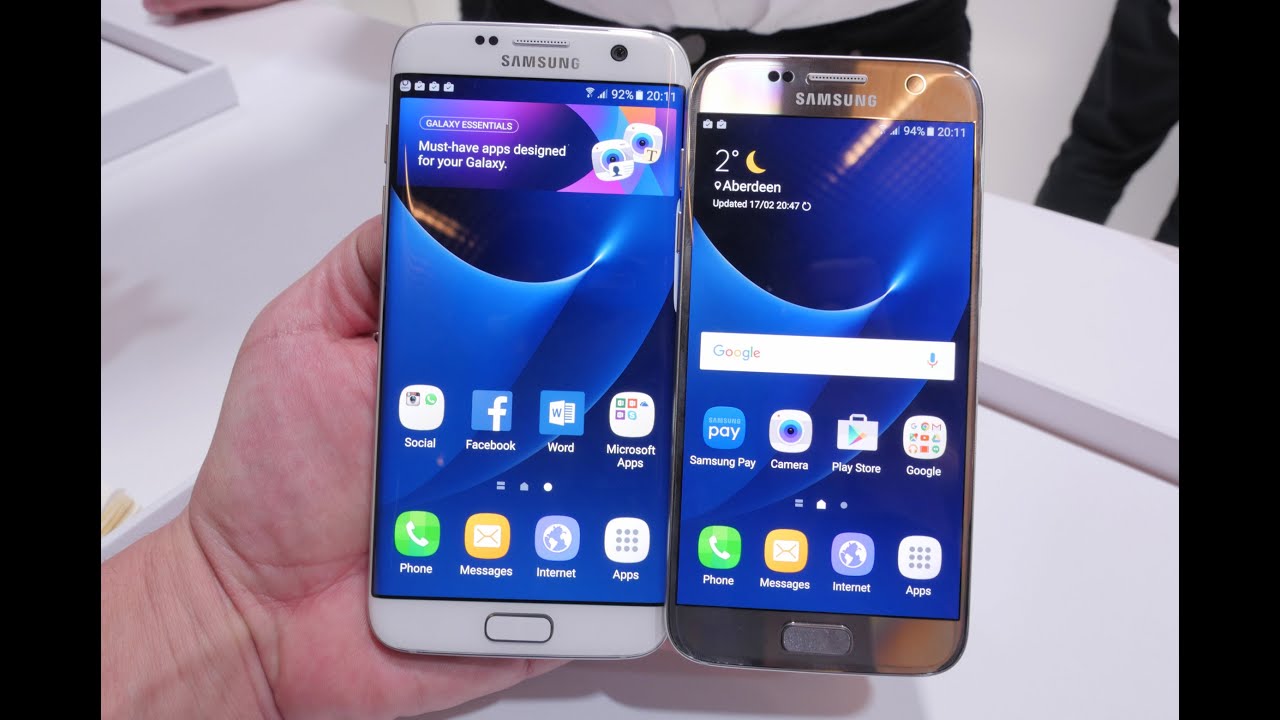 Samsung Galaxy S7 & S7 Edge hands-on [MWC 2016]