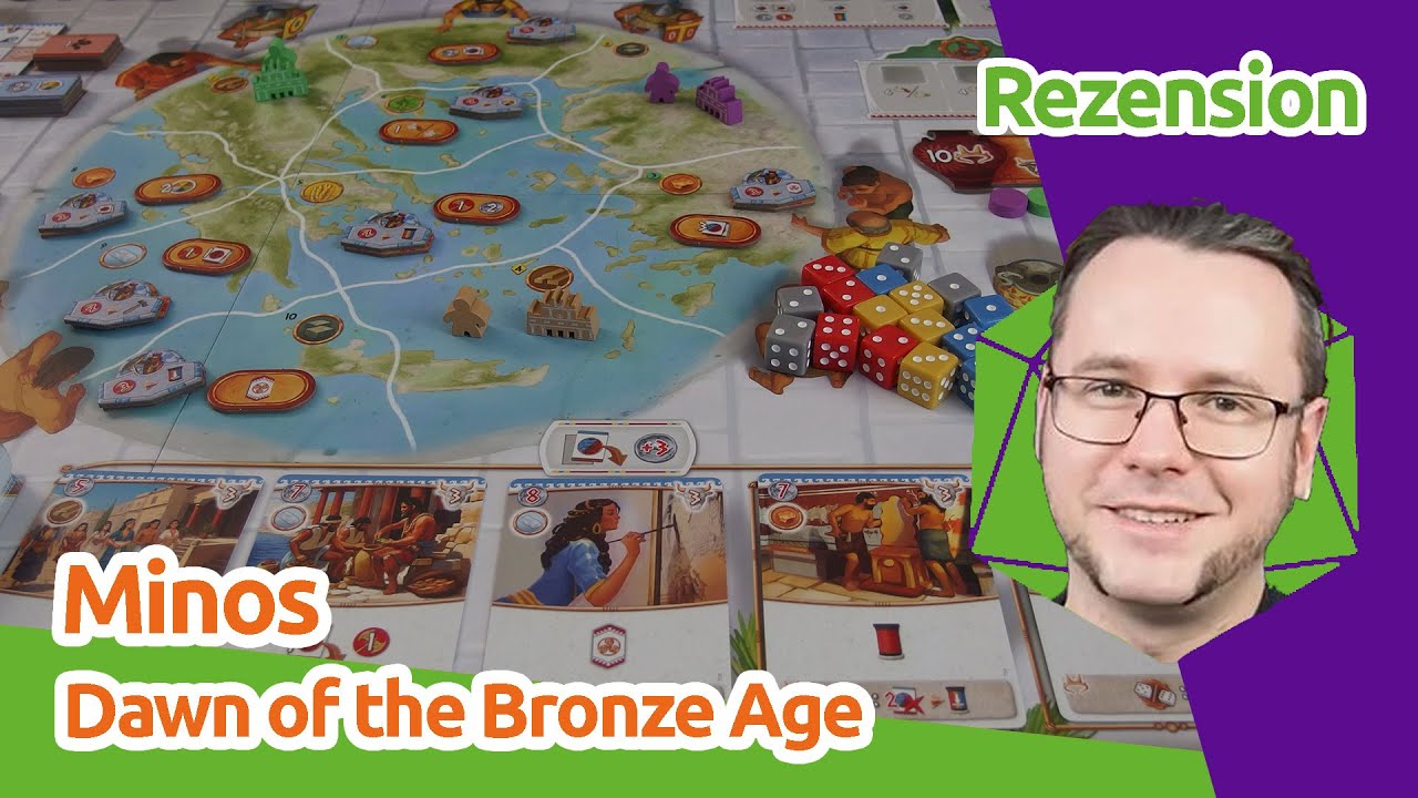 Minos: Anbruch der Bronzezeit / Dawn of the Bronze Age  - Brettspiel-Rezension | staygeeky