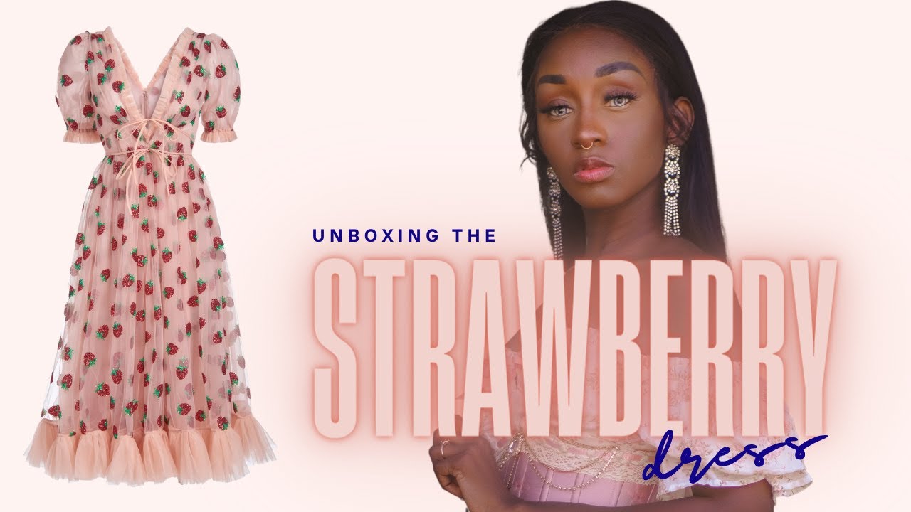 I Finally Ordered it!! Unboxing the Strawberry Dress | Upcoming Cosplay??