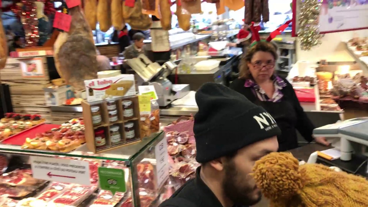 Marché des Capucins à Bordeaux - Noël 2016