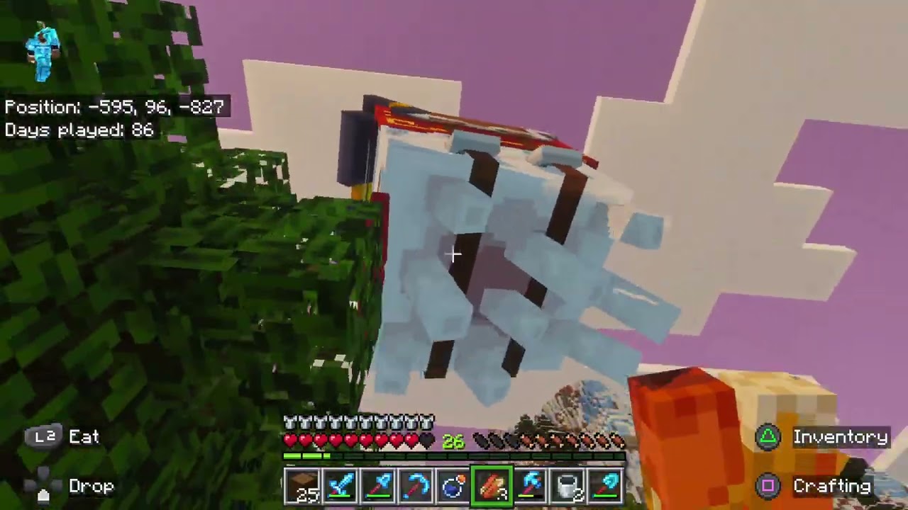Minecraft Just doing stuff.