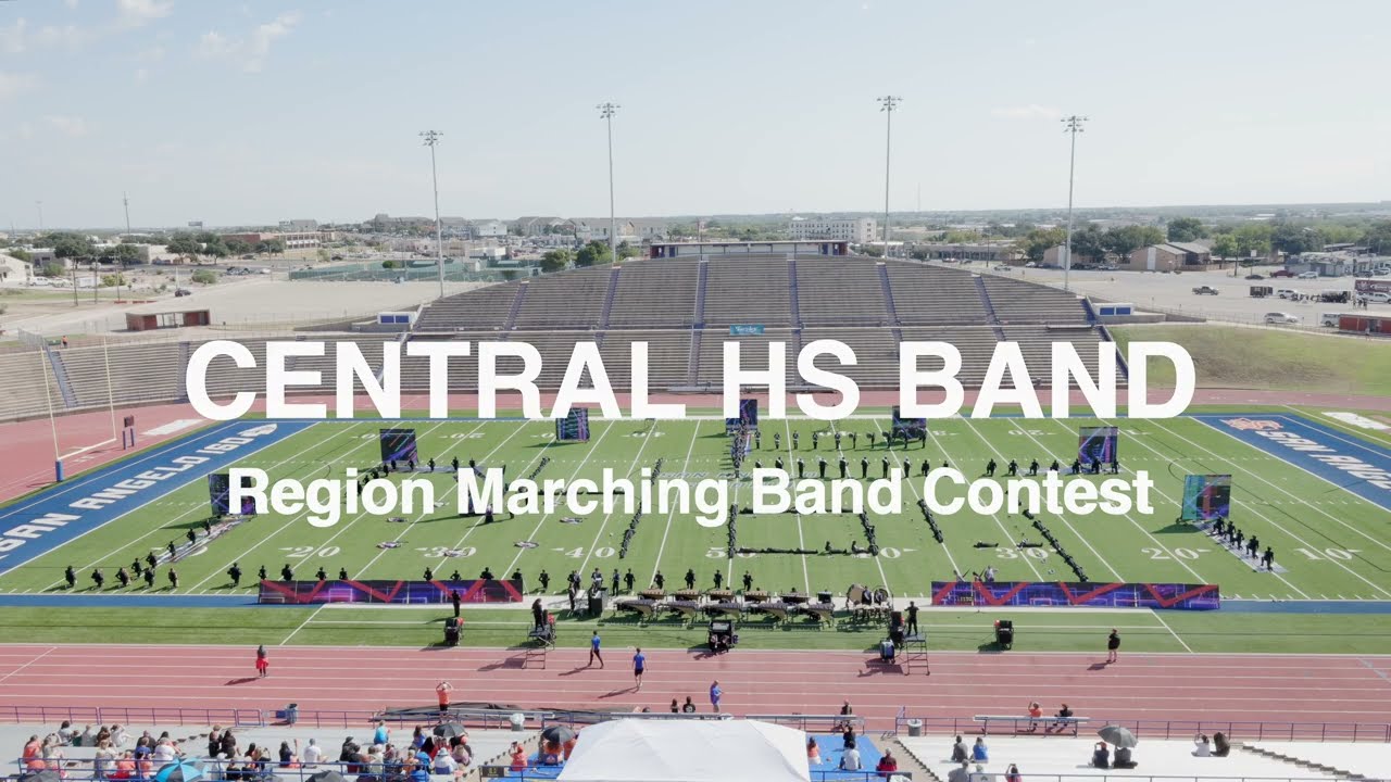 Central HS Band UIL Region Marching Contest - 2025