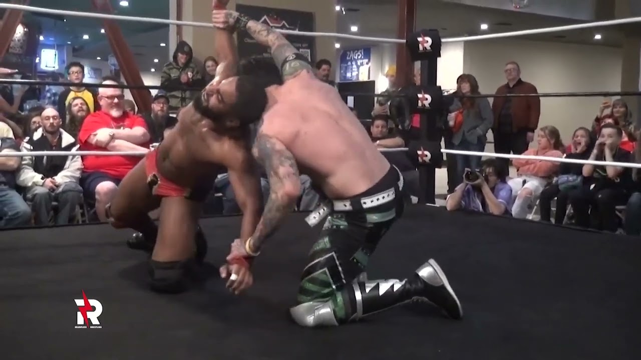 Keita Vs TJP From Relentless Wrestling Burning Bridges