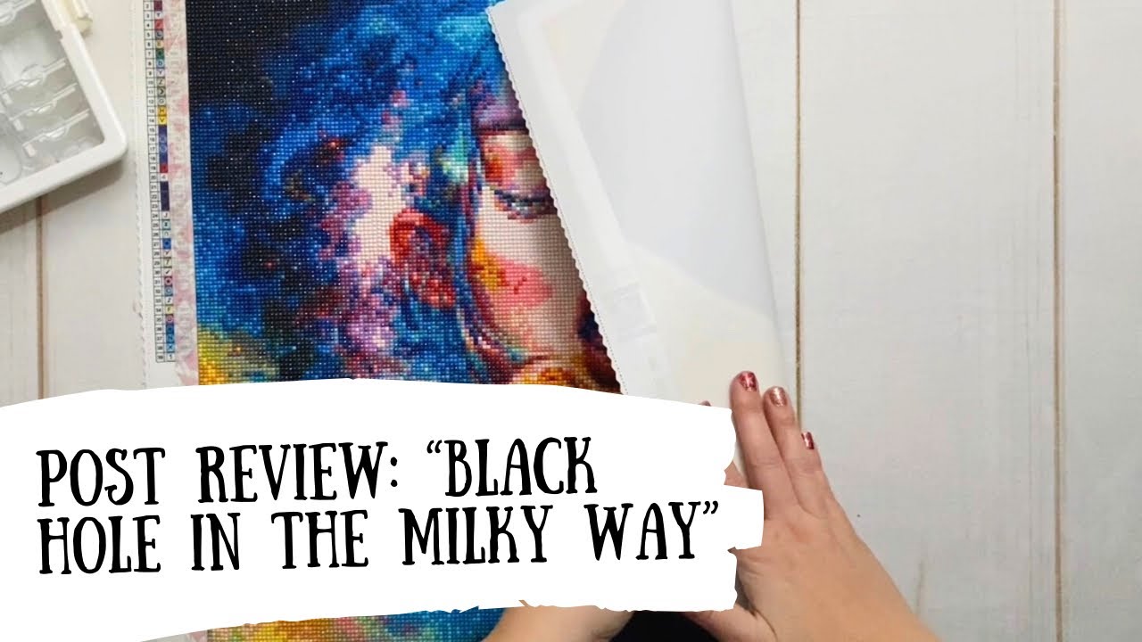 Post Review: One kit, two companies - “Black Hole in the Milky Way” from Craftibly and DIYMoon Shop