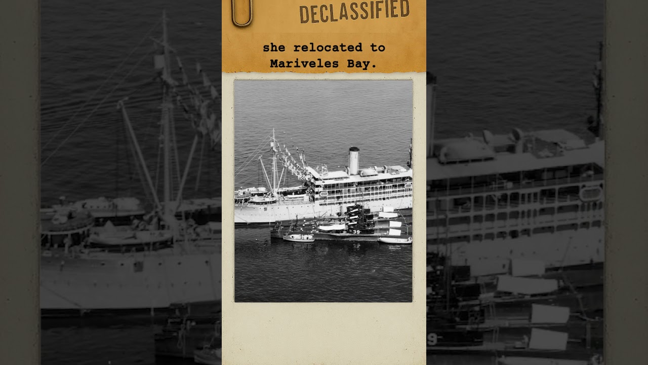 The Ship That Became a Secret Base, USS Canopus | #history #shorts #story