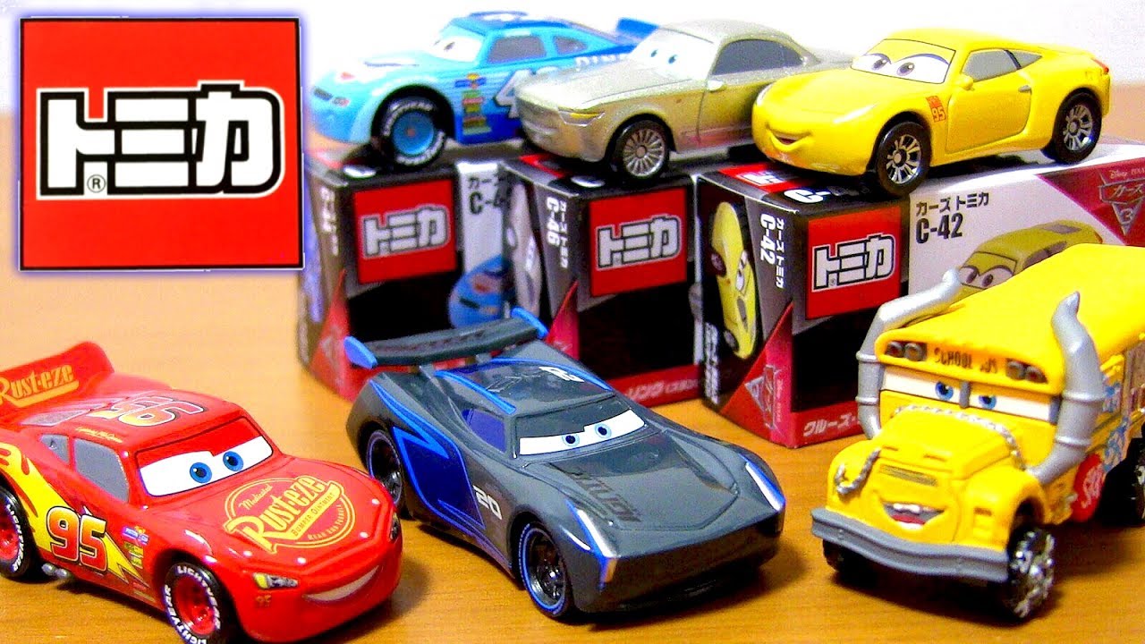 カーズトミカ 映画で登場した新キャラクター 5台とマックィーンをレビュー!
