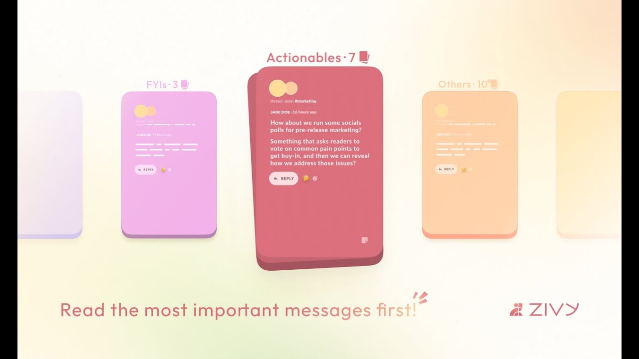 Zivy Product Walkthrough