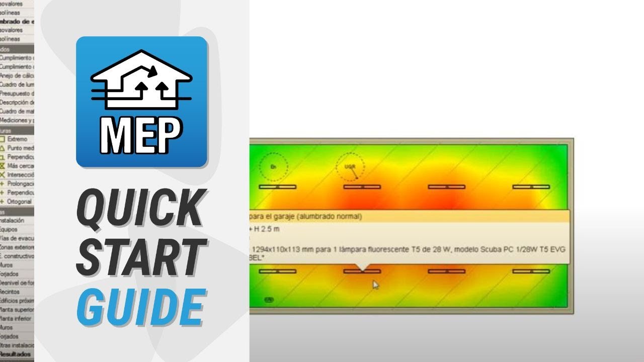 CYPECAD MEP VI  Electricidad, Iluminación y Pararrayos