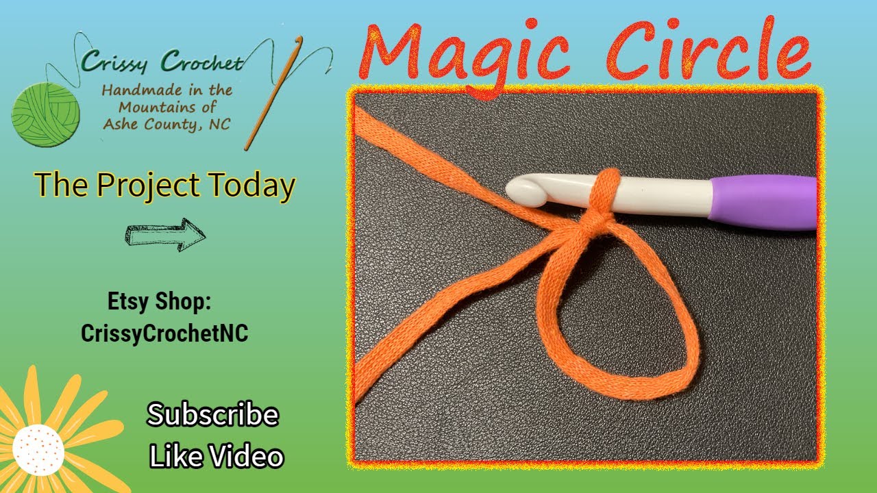 Easy Magic Crochet Circle/Ring in 30 Seconds | Crissy Crochet