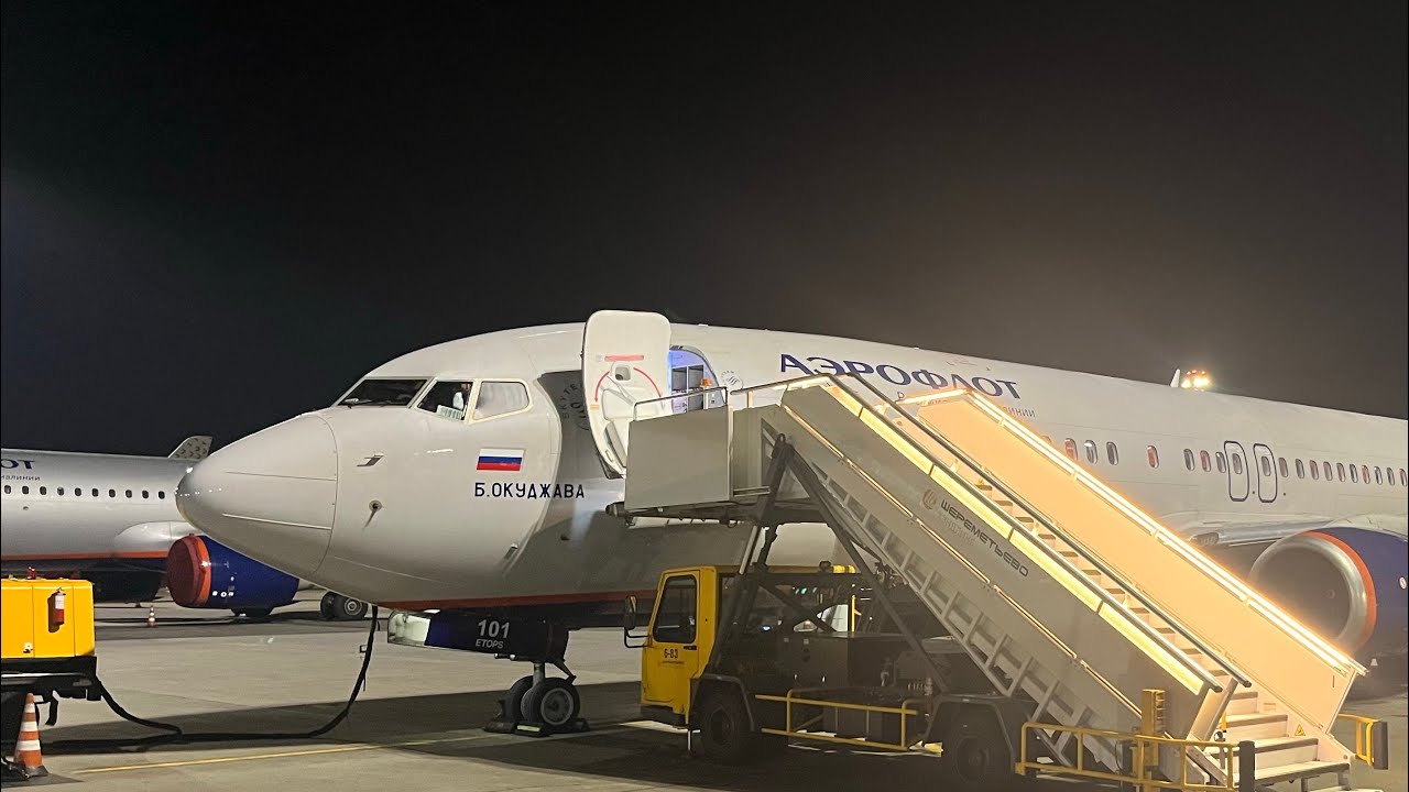 TRIP REPORT | Boeing 737-800 “Aeroflot” | Flight from Sochi to Moscow