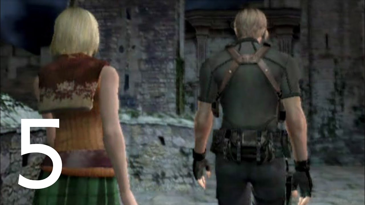 الحلقة الخامسة من سلسلة تختيم رزدينت ايفل 4 resident evil 