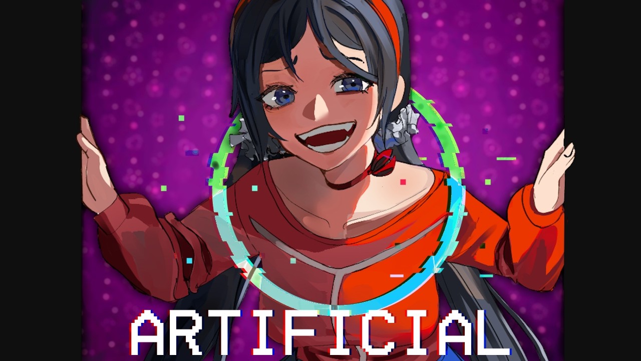 MISIDE SONG ▶ Artificial (FT. @spectrademonica & @SoulSkel) [ANIMATED MUSIC VIDEO]