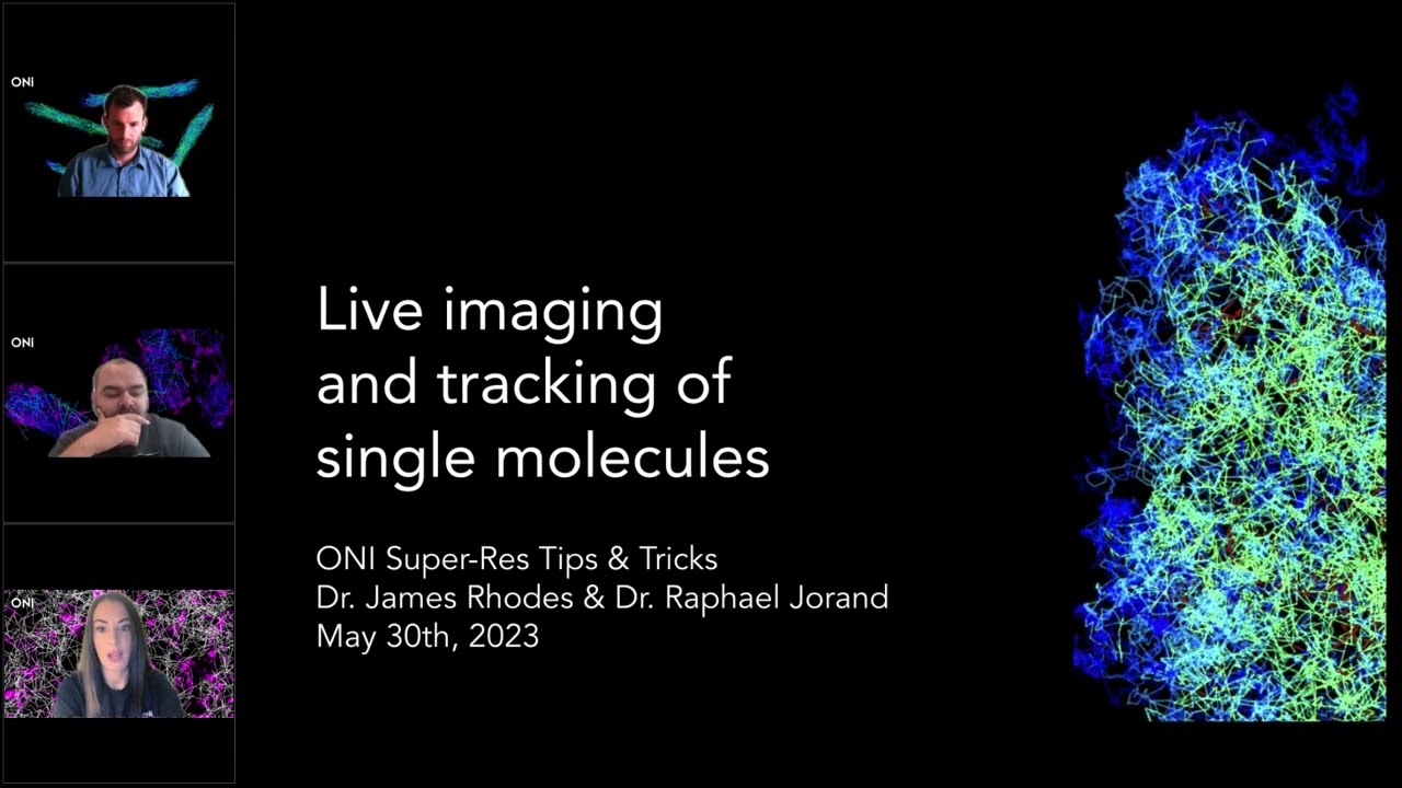 Live Imaging & Tracking of Single Molecules
