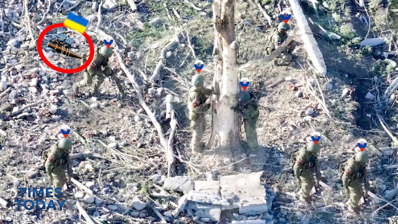 Битва за Покровск!! Украинские FPV-дроны уничтожают десятки российских пехотинцев одного за другим