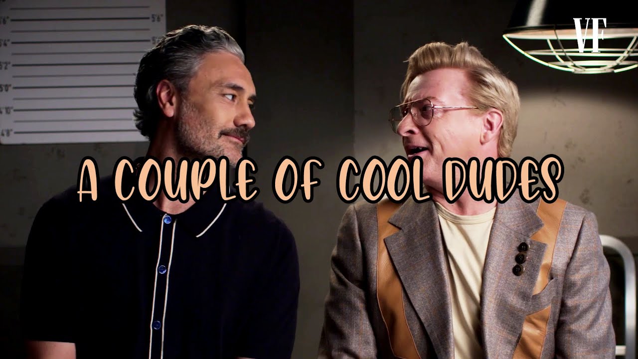 Rhys Darby and Taika Waititi, a couple of cool dudes.