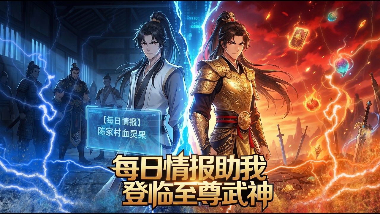【FULL】每日情報助我登臨至尊武神🔥被父逐出、被兄追殺，我覺醒每日情報系統！撿漏天階功法、搶光天驕機緣，從廢材一路殺成武神。#男頻 #逆襲 #動漫 #都市