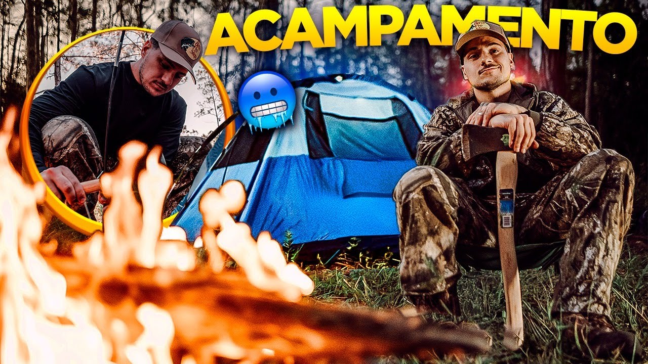 Acampando no Meu Rancho no Interior dos EUA! 🇺🇸