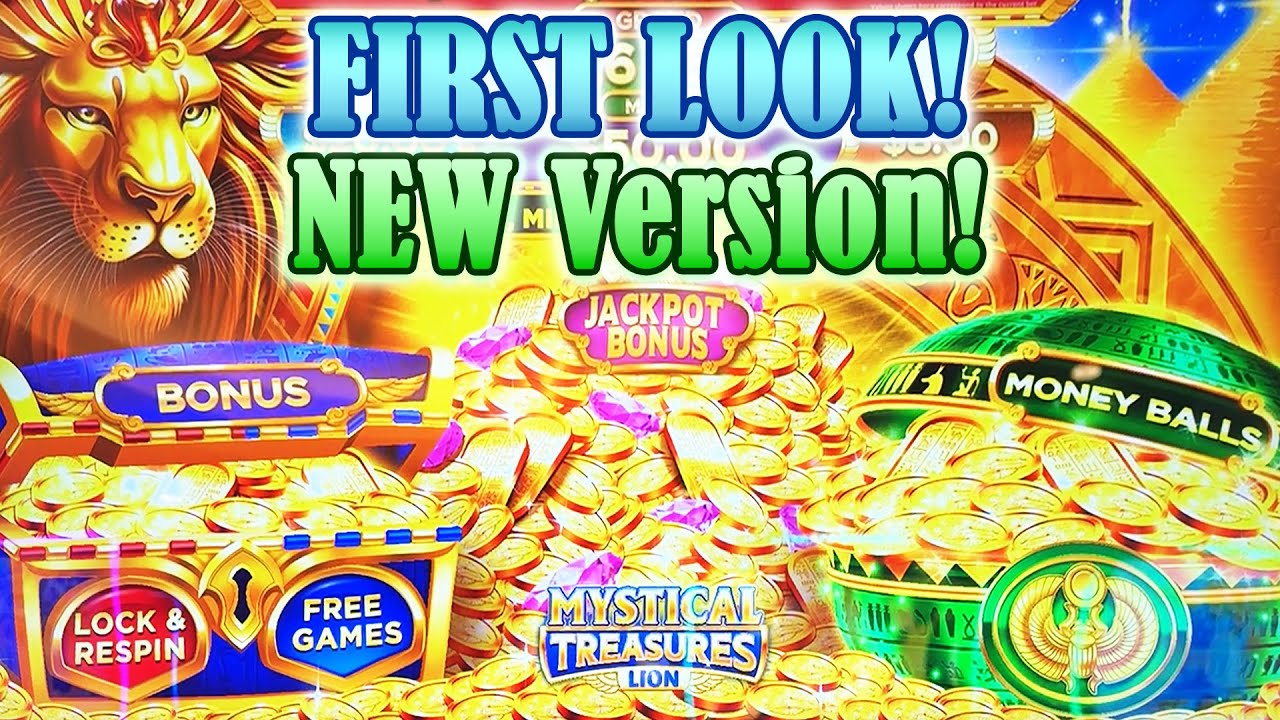FIRST LOOK! NEW Mystical Treasures Lion Slot! Money Balls With Hold and Spin at South Point in Vegas
