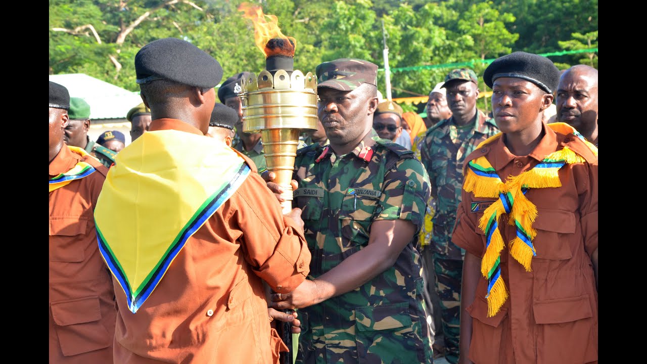 Mwenge wa Uhuru Kitaifa 2021 Kukabidhiwa Wilaya ya Mjini Katika Viwanja vya JWTZ Migombani Zanzibar.