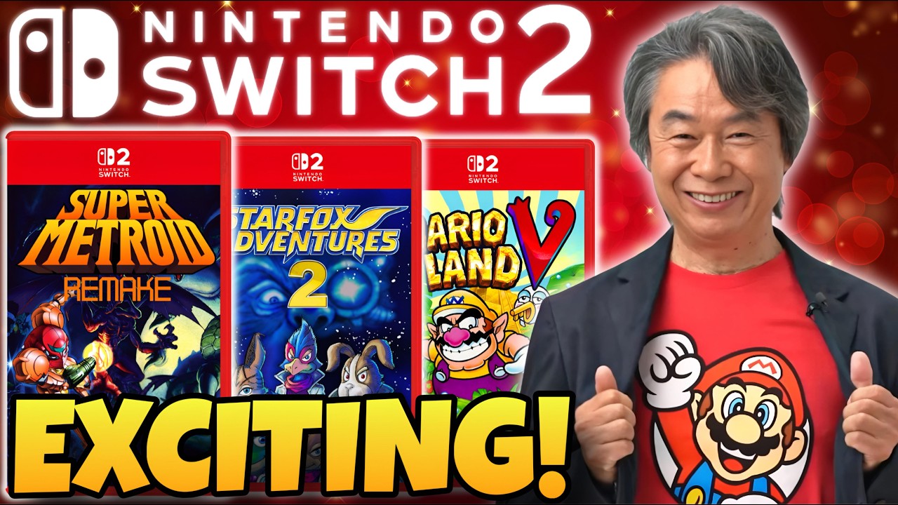 Эти утечки игр для Nintendo Switch 2 стали ещё интереснее...