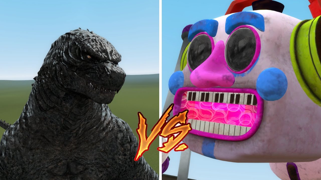 GODZILLA VS DJ MUSIC MAN In Garry's Mod! (Five Nights at Freddy's: Security Breach)