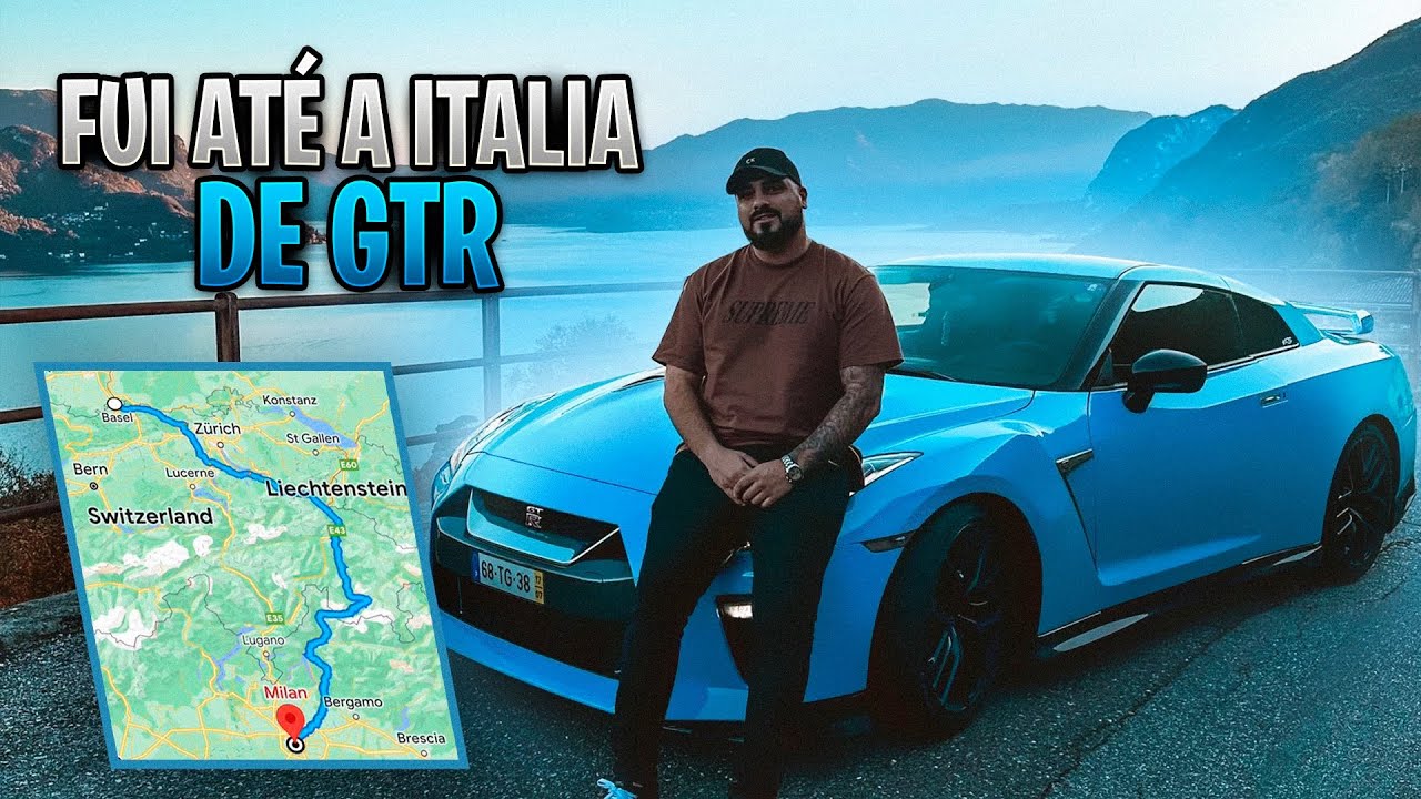 CONDUZI O MEU GTR ATÉ MILÃO, ITÁLIA !!!