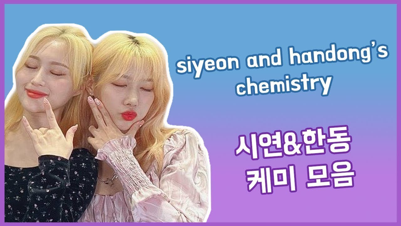 siyeon and handong's chemistry 드림캐쳐 시연&한동 케미 모음 🐺🐱