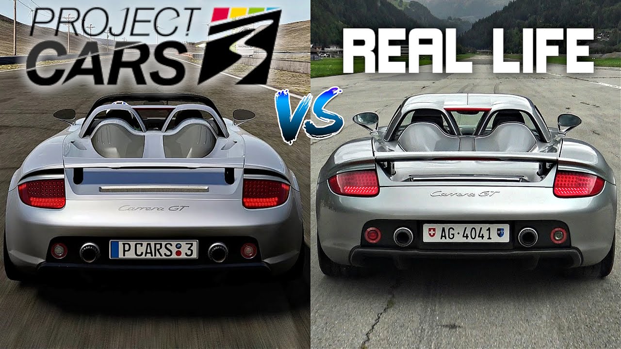 Project CARS 3 vs REAL LIFE Exhaust SOUNDS Direct Comparison 🔥 | -Part 1-