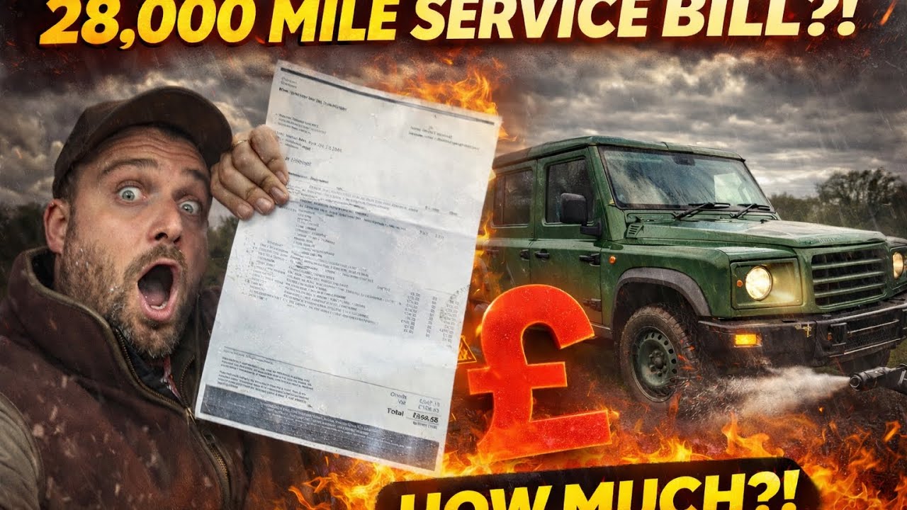 INEOS Grenadier Long-Term Ownership: 28,000 Mile Service Bill