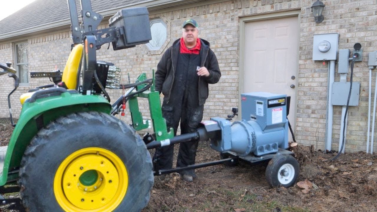 CHEAP & SAFE Way to Connect My PTO Generator, Will It Power The Entire House?