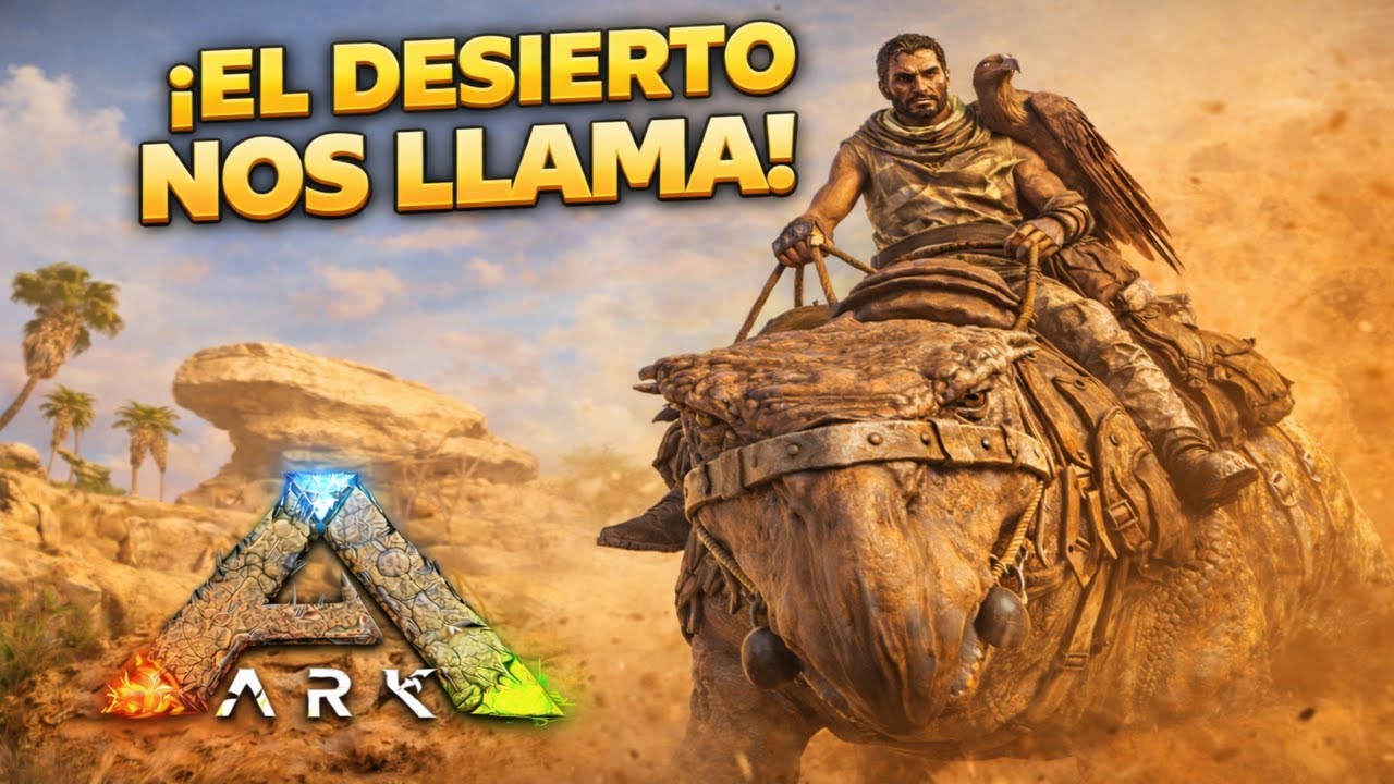 ¡Inicio Épico en el Desierto de ARK! 🏜️⚠️|Tameo, Casa y Peligros | ARK Camino a la Ascensión - Ep. 1