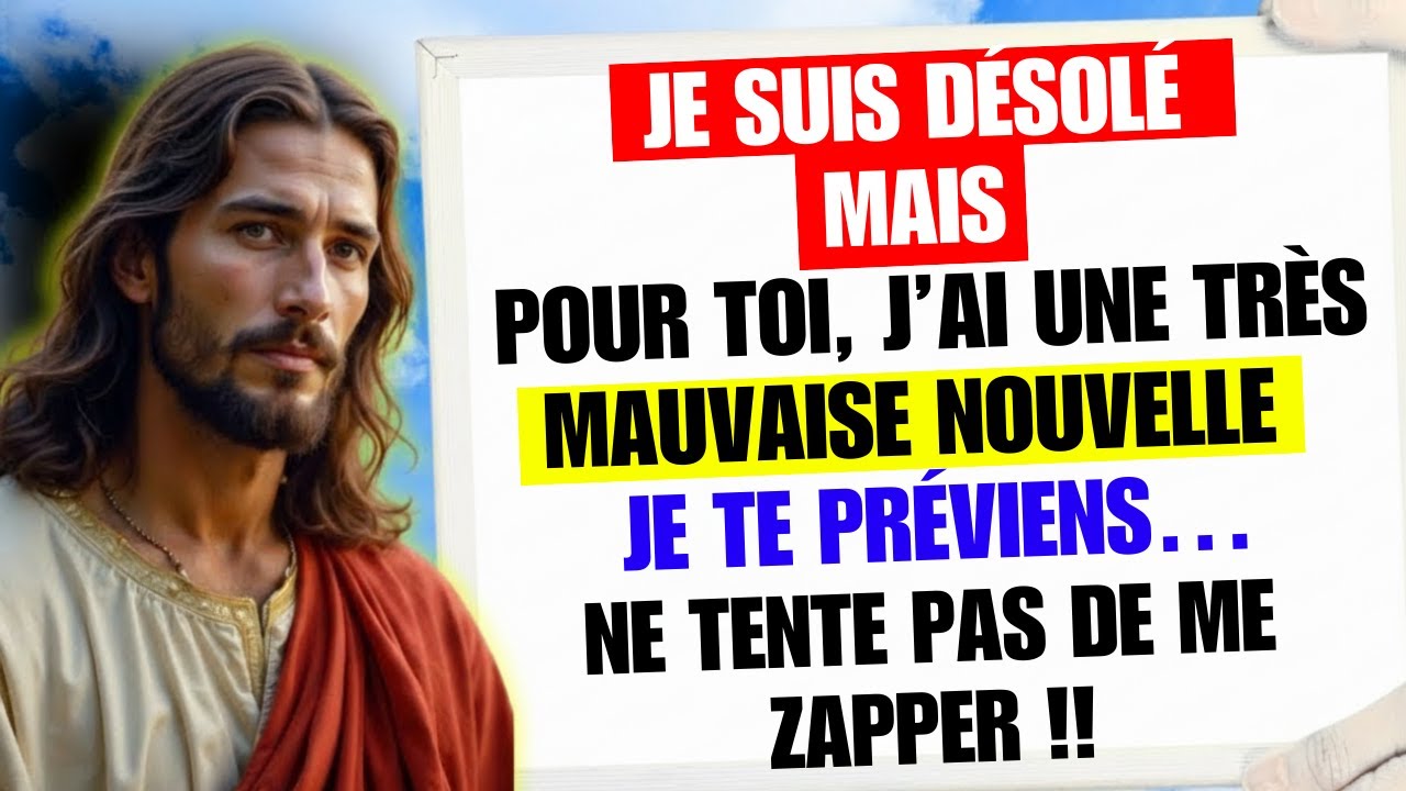 DIEU AVERTIT : ÉCOUTE BIEN AVANT QU’IL NE SOIT TROP TARD 👆